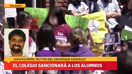 El colegio sancionará a los alumnos