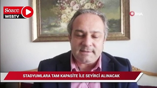 Bilim Kurulu Üyesi İlhan’dan TFF’nin tam kapasite ile seyirci alma kararı hakkında açıklama