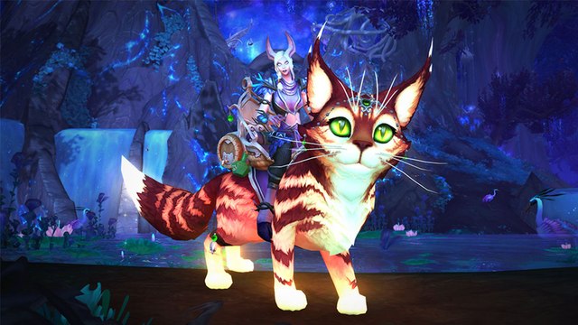 WoW : Le Féligre mordoré fait son entrée dans la Boutique Battle.net