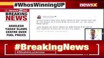 Akhilesh Yadav Slams Govt Over Fuel Prices 'BJP Teaching Table Of 35' NewsX