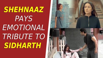 Shehnaaz Gill pays emotional tribute to Sidharth Shukla