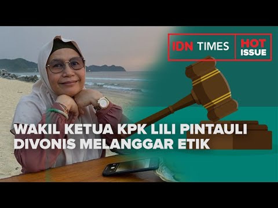 WAKIL KETUA KPK LILI PINTAULI DIVONIS MELANGGAR ETIK