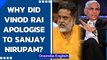Former CAG Vinod Rai apologises to Sanjay Nirupam: 'Was factually incorrect' | Oneindia News