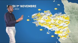 Bulletin météo pour le lundi 1er novembre 2021