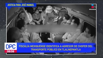 Autoridades identificaron al asaltante de la combi en Tlalnepantla