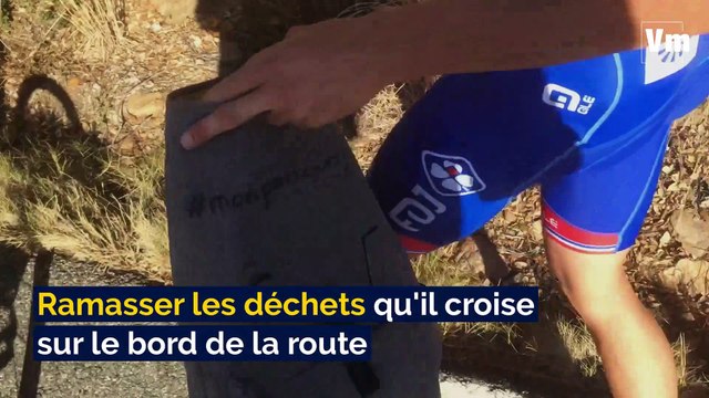 Le parcours propre d'Anthony Roux, le cycliste borméen de la Groupama FDJ