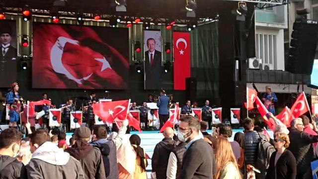 29 Ekim Cumhuriyet Bayramı dolayısıyla kortej yürüyüşü düzenlendi (2)