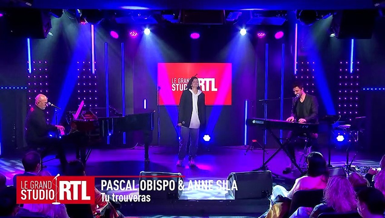 Pascal Obispo & Anne Sila interprètent "Tu trouveras" dans "Le Grand Studio RTL"