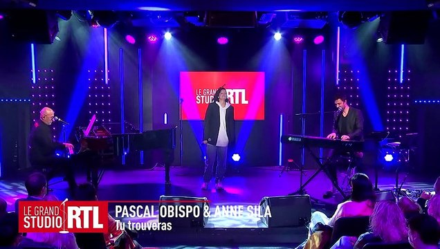 Pascal Obispo & Anne Sila interprètent Tu trouveras dans Le Grand Studio RTL