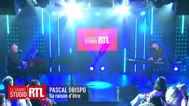 Pascal Obispo interprète Sa raison d'être dans Le Grand Studio RTL
