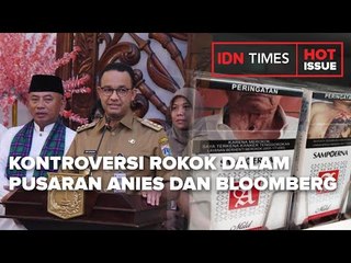 KONTROVERSI ROKOK DALAM PUSARAN ANIES DAN BLOOMBERG