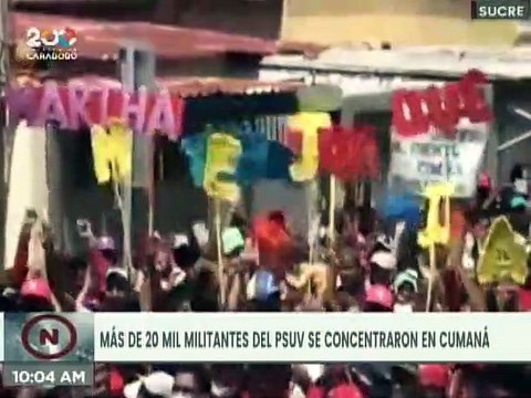 Candidato Gilberto Pinto: El pueblo de Sucre se une por la continuidad de la Revolución Bolivariana