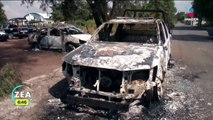 Pobladores de Jaltenco queman patrullas y se quedan sin policías