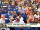 Candidato opositor Manuel Rosales inició campaña electoral en el estado Zulia
