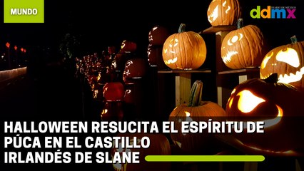 Halloween resucita el espíritu de Púca en el castillo irlandés de Slane