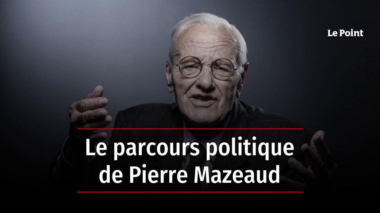 Le parcours politique de Pierre Mazeaud