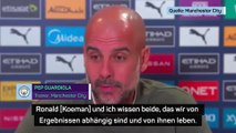 Pep über Koeman: “Es ist egal, was du tust”
