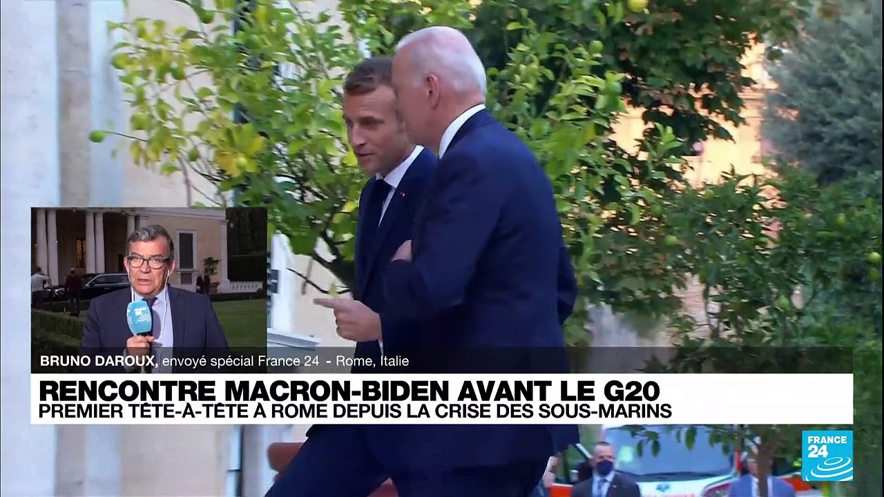 Rencontre Biden/Macron : J.Biden reconnaît une "maladresse" sur l'affaire des sous-marins