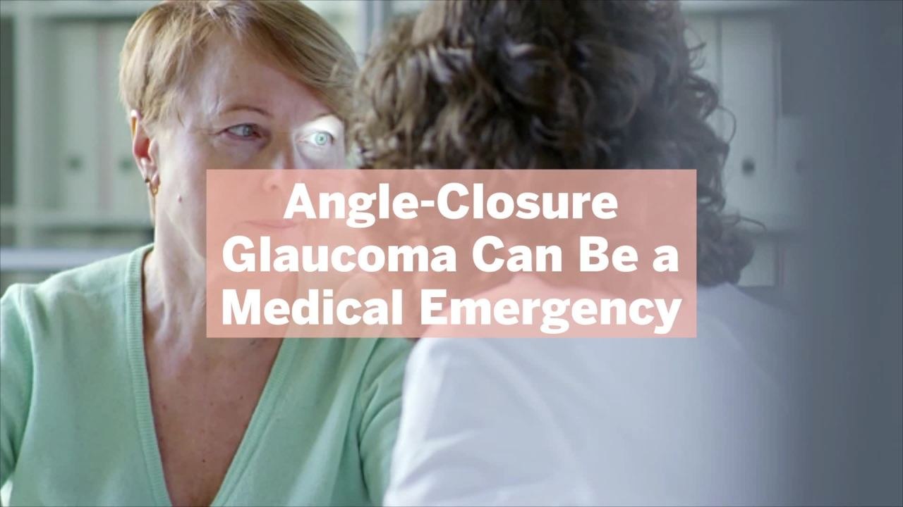Angle-Closure Glaucoma Can Be a Medical Emergen...