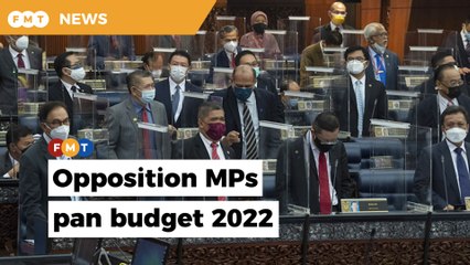Huge budget not sustainable, opposition MPs tell govt