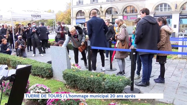 Le Journal - 29/10/2021 - TUERIE DE TOURS : l'hommage municipal 20 ans après