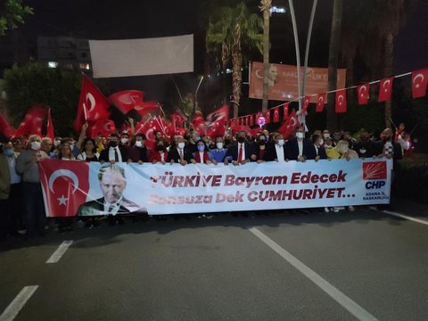 Adana, Hatay ve Osmaniye'de 29 Ekim Cumhuriyet Bayramı dolayısıyla resepsiyon verildi