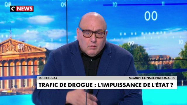 Julien Dray sur le trafic de cannabis: «Je pense que la légalisation est la seule voie possible, mais la vérité c'est qu'elle est déjà en train de se passer (...) on a déjà perdu la bataille»