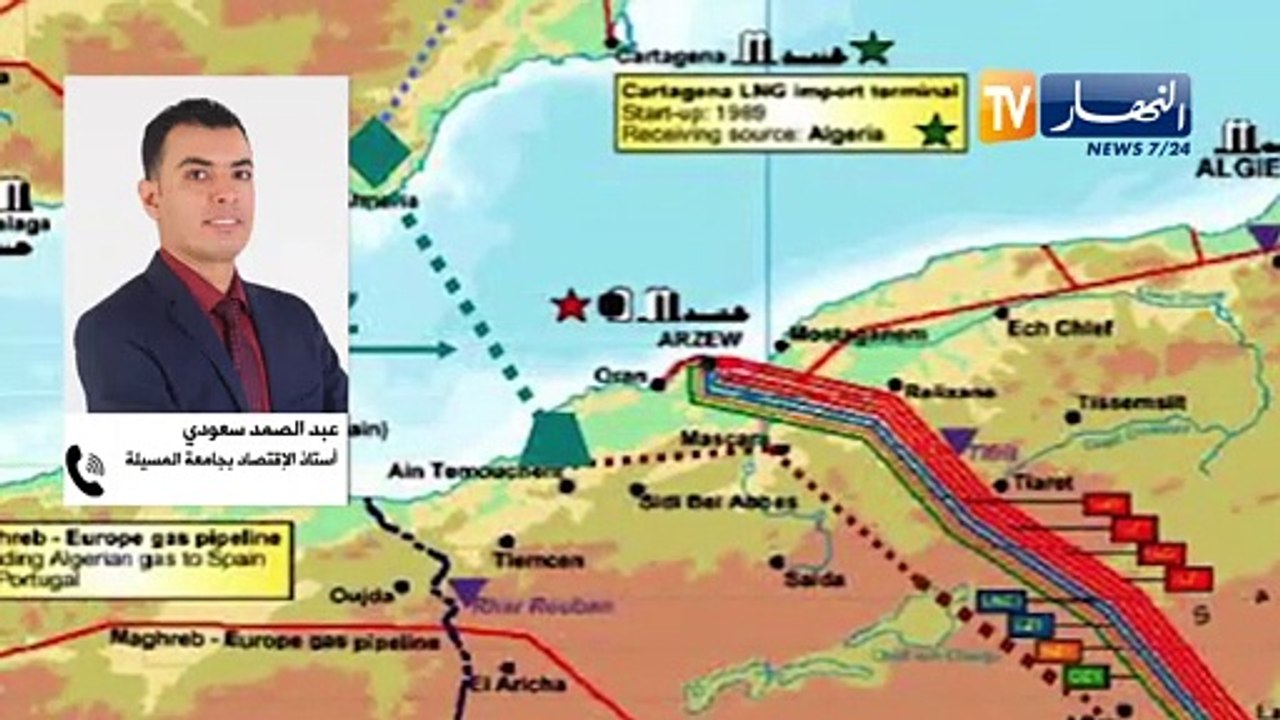 نهاية إستغلال انبوب الغاز.. المغرب يتأوه والعلا...