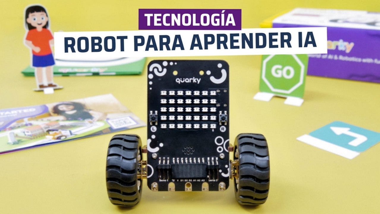 [CH] Quarky, el robot para aprender Inteligencia artificial