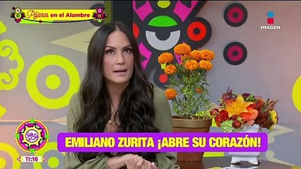 Emiliano Zurita desmiente romance de su papá con Kika Edgar