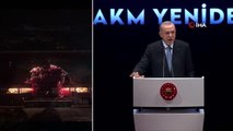 Cumhurbaşkanı Erdoğan, Atatürk Kültür Merkezi'nin açılış törenine katıldı