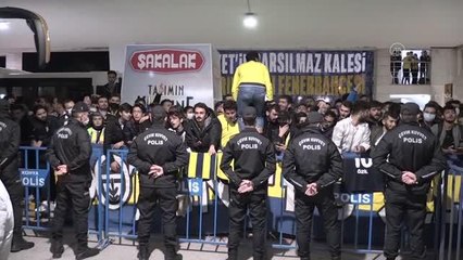 Fenerbahçe kafilesi, Konya'ya geldi
