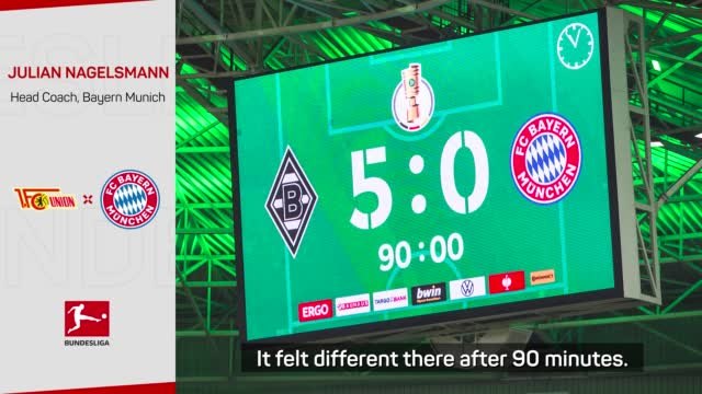 Nagelsmann says his team are 'human beings not machines'