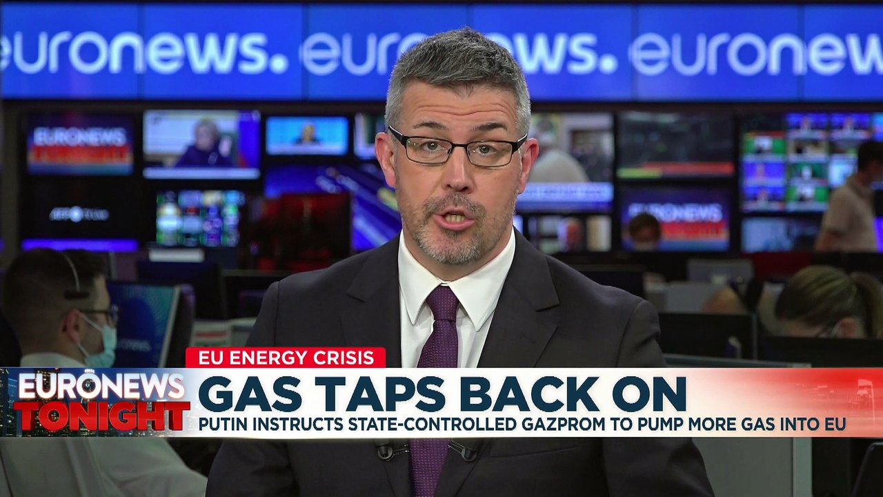 Europe's energy crisis: Prices drop after Putin orders Gazprom to fill EU stocks