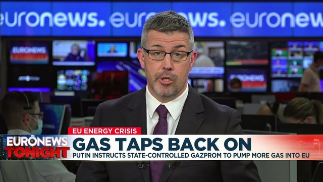 Europe's energy crisis: Prices drop after Putin orders Gazprom to fill EU stocks