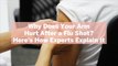 Why Does Your Arm Hurt After a Flu Shot? Here's How Experts Explain It