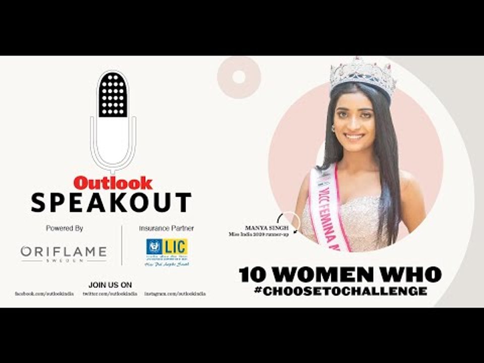 Outlook SpeakOut 2021 - Manya Singh - Miss India 2020 Runner-Up
