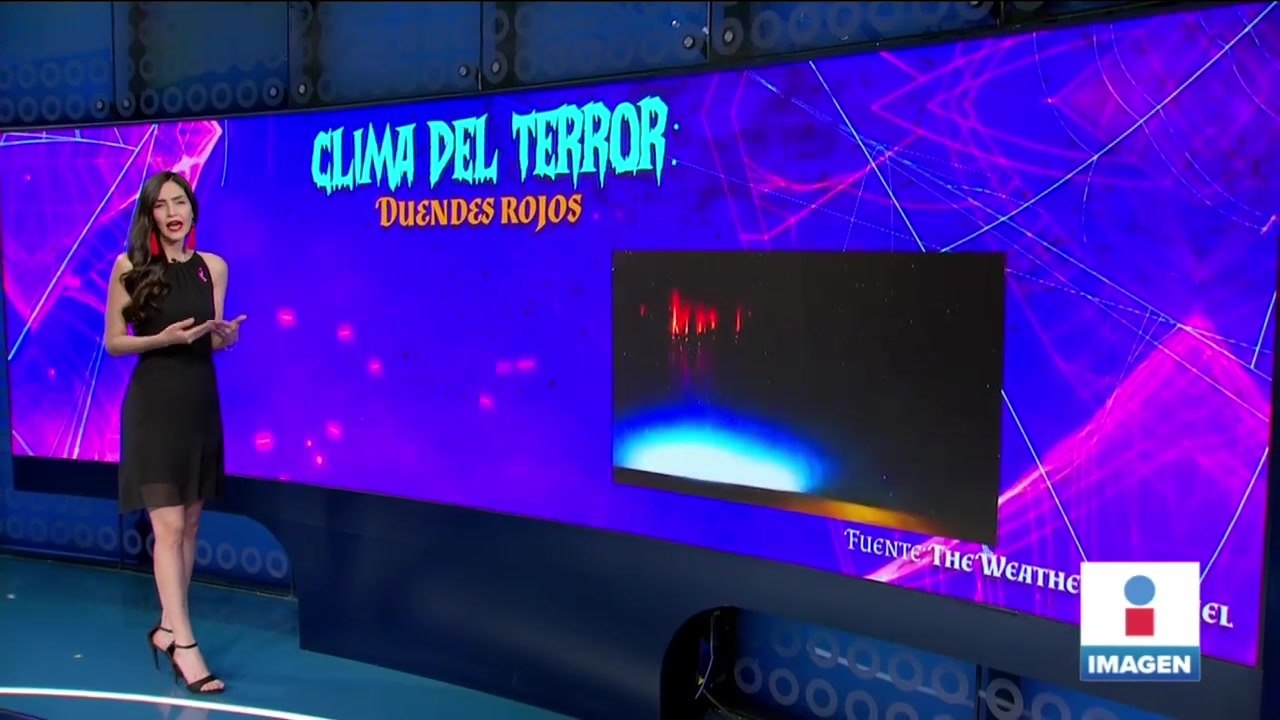 El extraño fenómeno de los "duendes rojos"