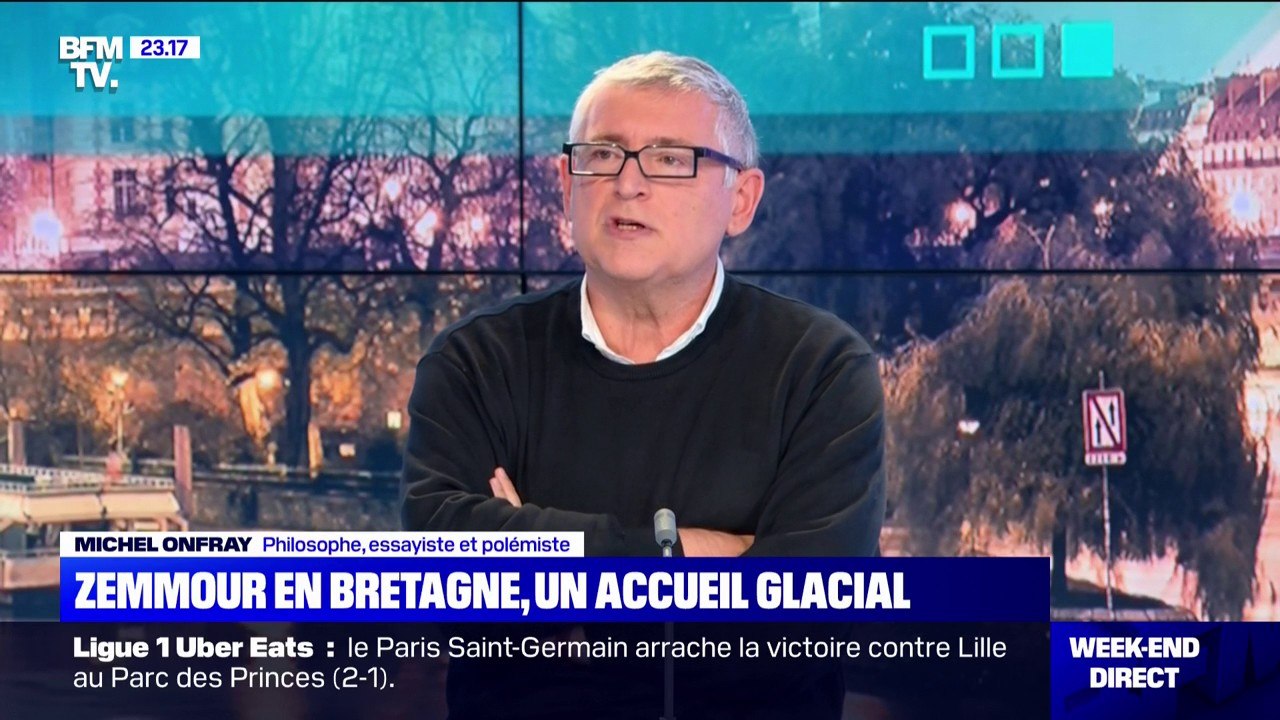 Michel Onfray : "L'une des raisons du succès de Zemmour, c'est qu'il est neuf"