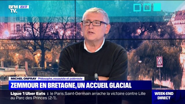 Michel Onfray : L'une des raisons du succès de Zemmour, c'est qu'il est neuf
