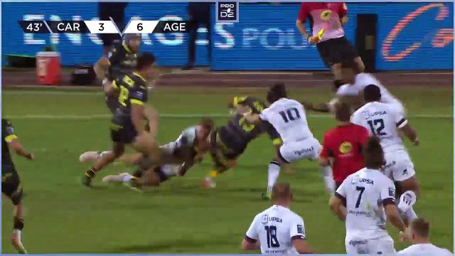 PRO D2 - Résumé US Carcassonne-SU Agen: 15-11 - J09 - Saison 2021/2022