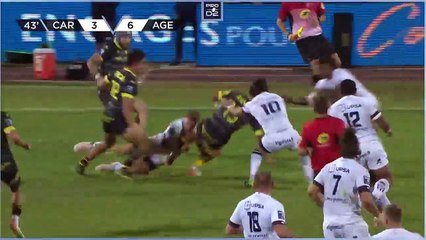 PRO D2 - Résumé US Carcassonne-SU Agen: 15-11 - J09 - Saison 2021/2022