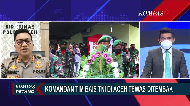 Komandan Tim BAIS TNI di Aceh Tewas Ditembak