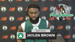 Jaylen Brown: "I Didn't See (Mind-Boggling) Comment" | Practice Availability 10-29
