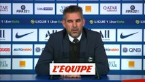 Gourvennec : «Une grande frustration» - Foot - L1 - Lille