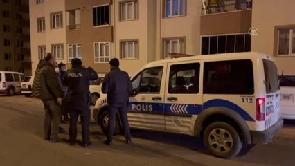 Balkondan çarşafla alt kata inmeye çalışan kadın düşerek yaralandı