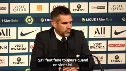 12e j. - Gourvennec : "Avec Paris, ce n'est jamais fini"