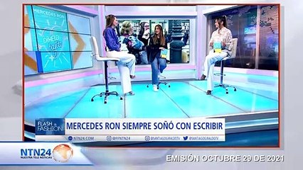 La escritora Mercedes Ron cumpliendo sus sueños libro a libro