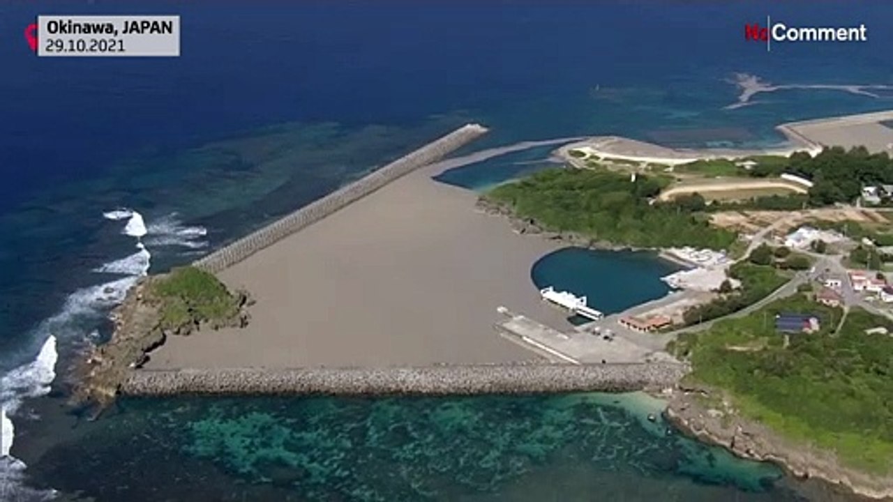 Unterwasservulkan: aufräumarbeiten in japan