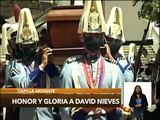 Desde el Palacio Federal Legislativo se rinde homenaje al luchador revolucionario David Nieves
